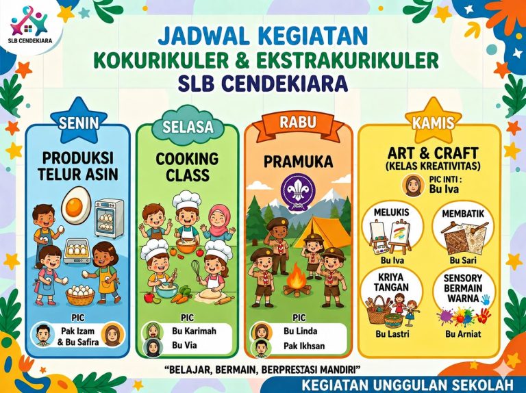 jadwal ekstrakurikuler
